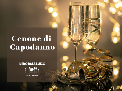 New Year's Eve Dinner 2024 at Nero Balsamico Restaurant