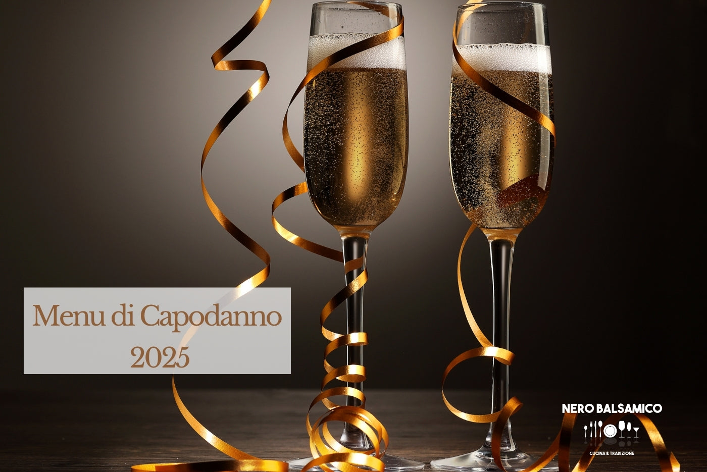 New Year's Eve 2025 Menu at Nero Balsamico Restaurant