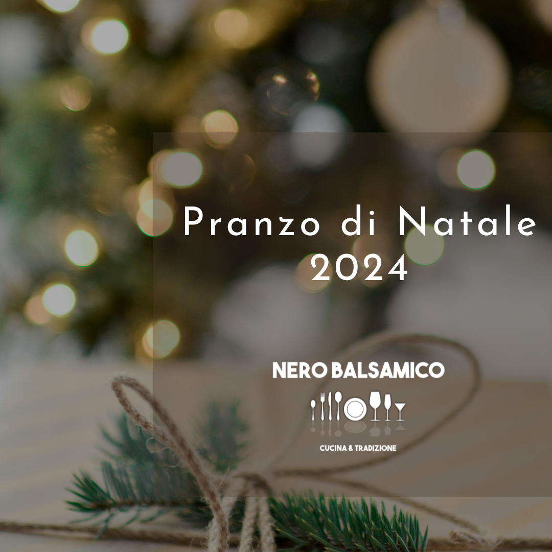 Christmas 2024 Menu at Nero Balsamico Restaurant