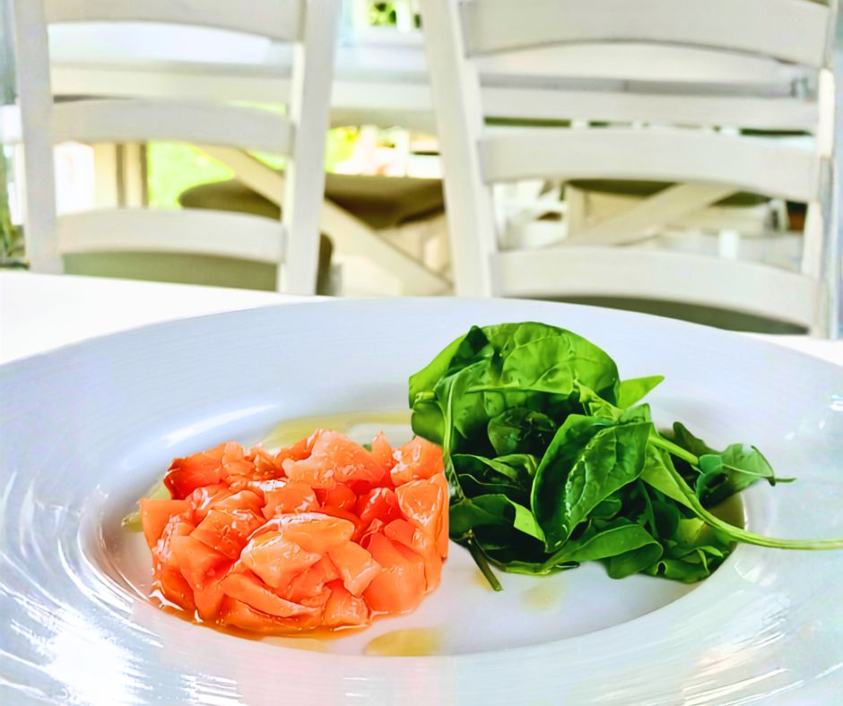 Fresh, light yet delicious: here is our Salmon Gravlax Tartare