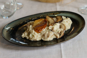 Risotto Acquerello con i funghi porcini